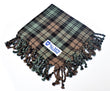 Scottish Men's Kilt Tartan Fly Plaid - Black Watch Weathered