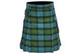Scottish Men's Modern Gunn Ancient 16oz Tartan Pockets Utility Kilt, Cargo Kilt