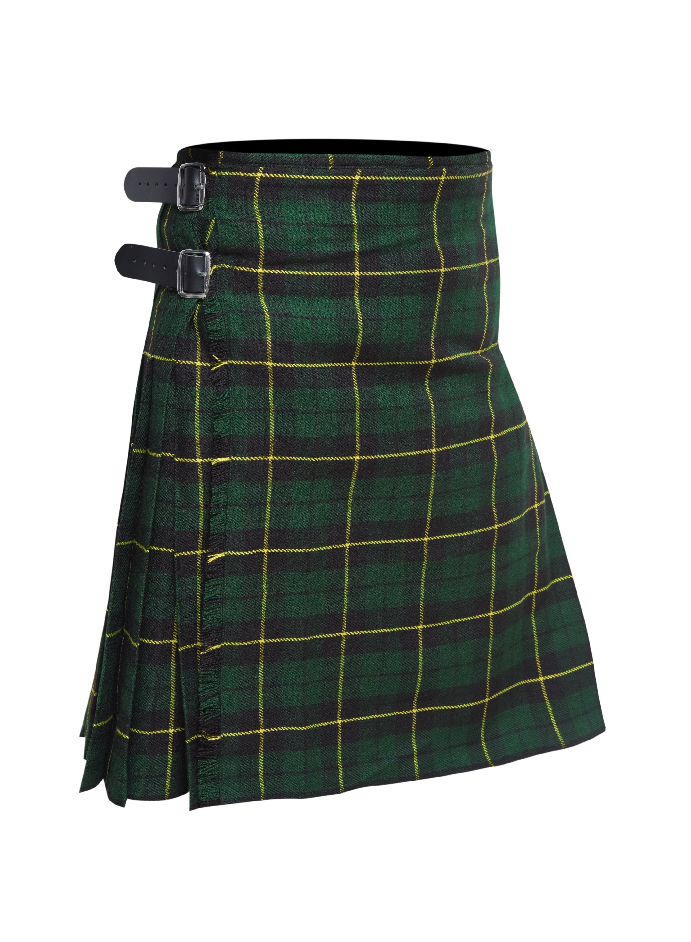 Scottish Traditional Tartan Kilt for Kids, Boys and Girls Toddler Kilts with Ease of Size - Wallace Hunting Tartan