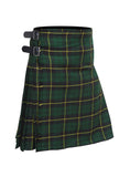 Scottish Traditional Tartan Kilt for Kids, Boys and Girls Toddler Kilts with Ease of Size - Wallace Hunting Tartan