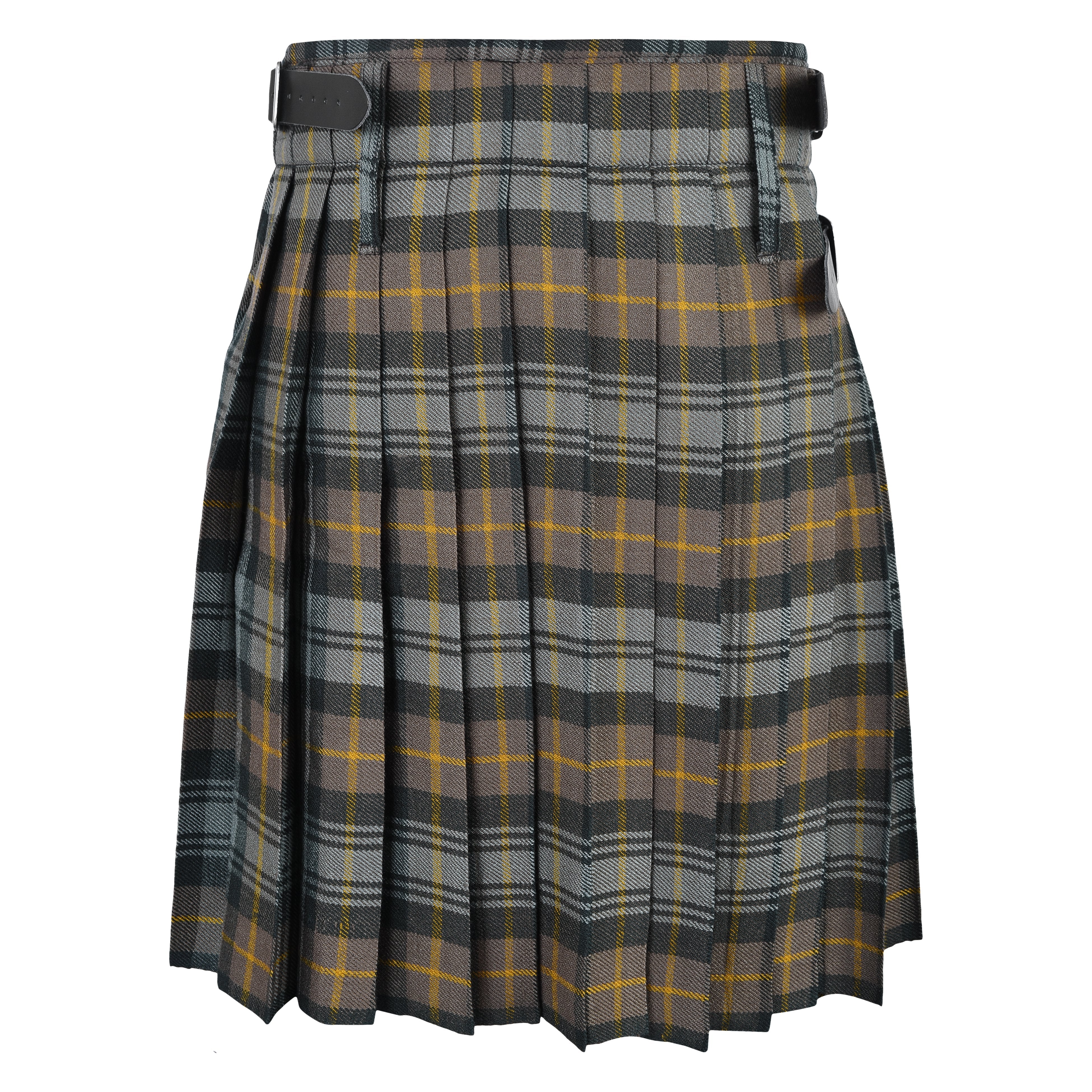 Men's 5 Yard Scottish Tartan Kilt, Highland Wedding Kilt, Gordon Weathered Tartan Kilt