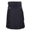 Men's Gunn Tartan Hybrid Kilt with Cargo Pockets, Utility Kilt