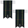 Scottish Tartan Kilt Flashes with Elastic Adjusters Hunting Stewart