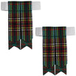 Scottish Tartan Kilt Flashes with Elastic Adjusters Tara Murphy