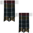 Scottish Tartan Kilt Flashes with Elastic Adjusters Buchanan Ancient
