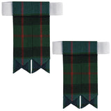 Scottish Tartan Kilt Flashes with Elastic Adjusters Gunn Ancient