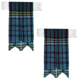 Scottish Tartan Kilt Flashes with Elastic Adjusters Anderson