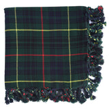 Scottish Men's Kilt Tartan Fly Plaid - Hunting Stewart