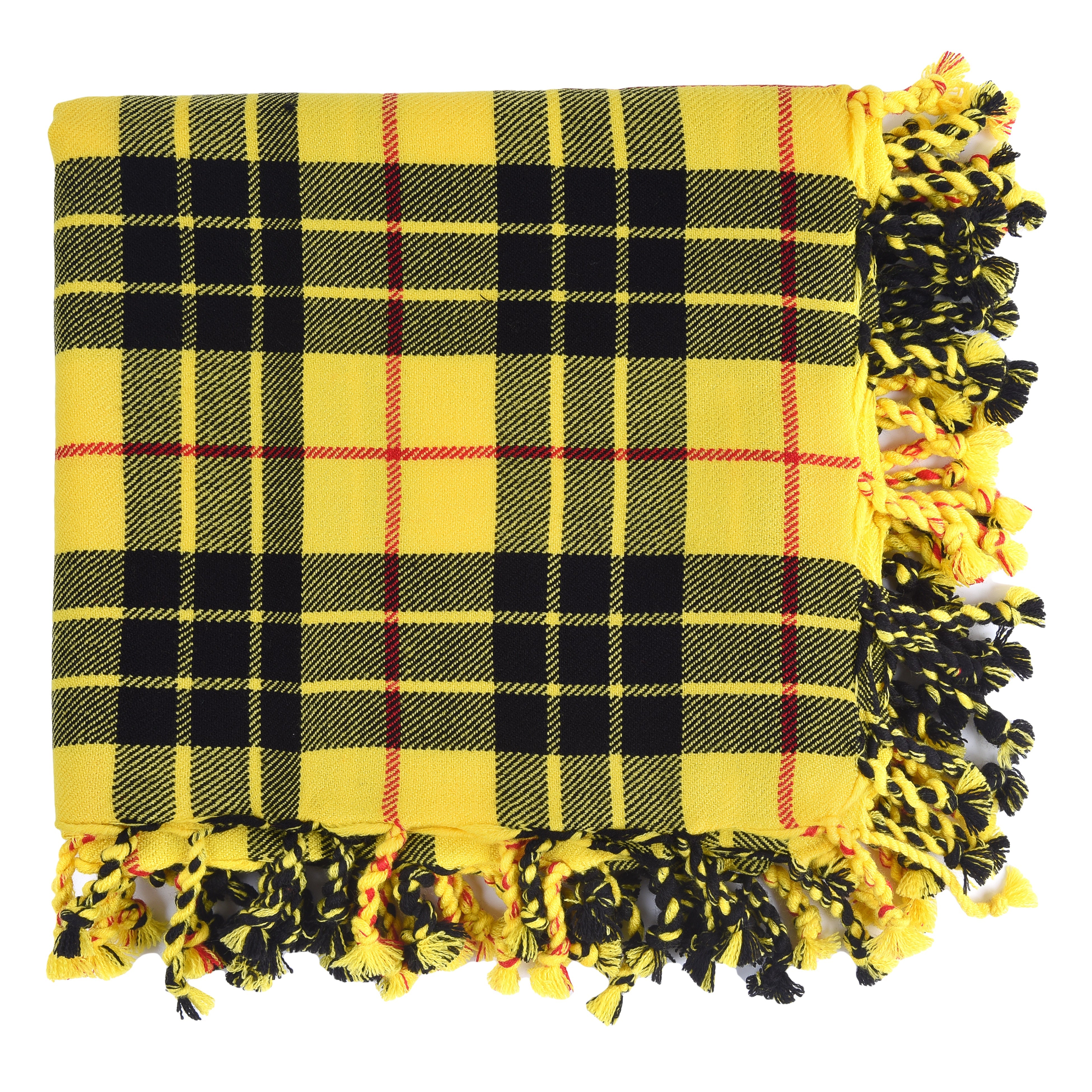 Scottish Men's Kilt Tartan Fly Plaid - Macleod of Lewis