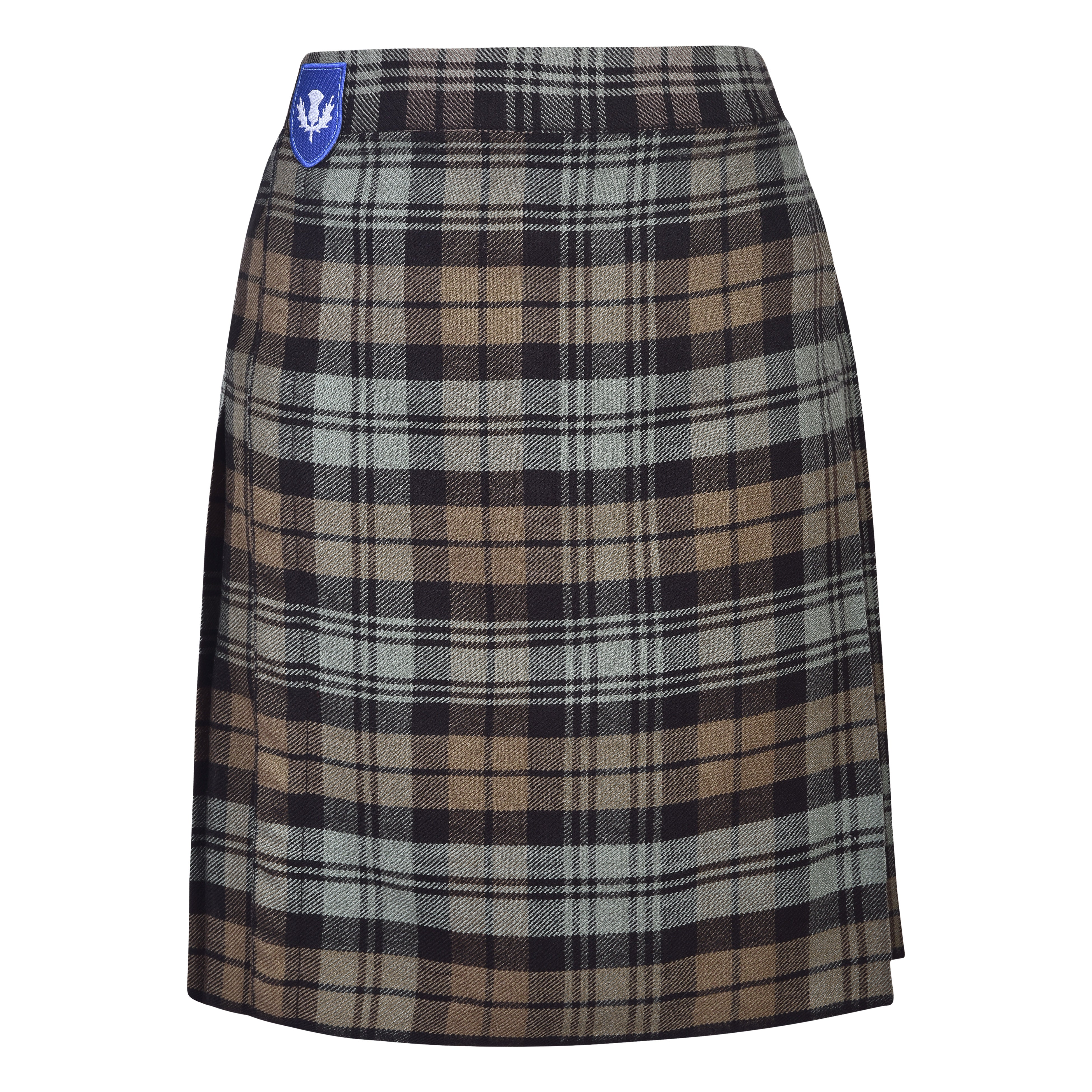 Mens Kilt for Sports, Our Golf Kilt Perfect for Traditional Scottish Clothing, Black Watch Weathered Tartan Kilt