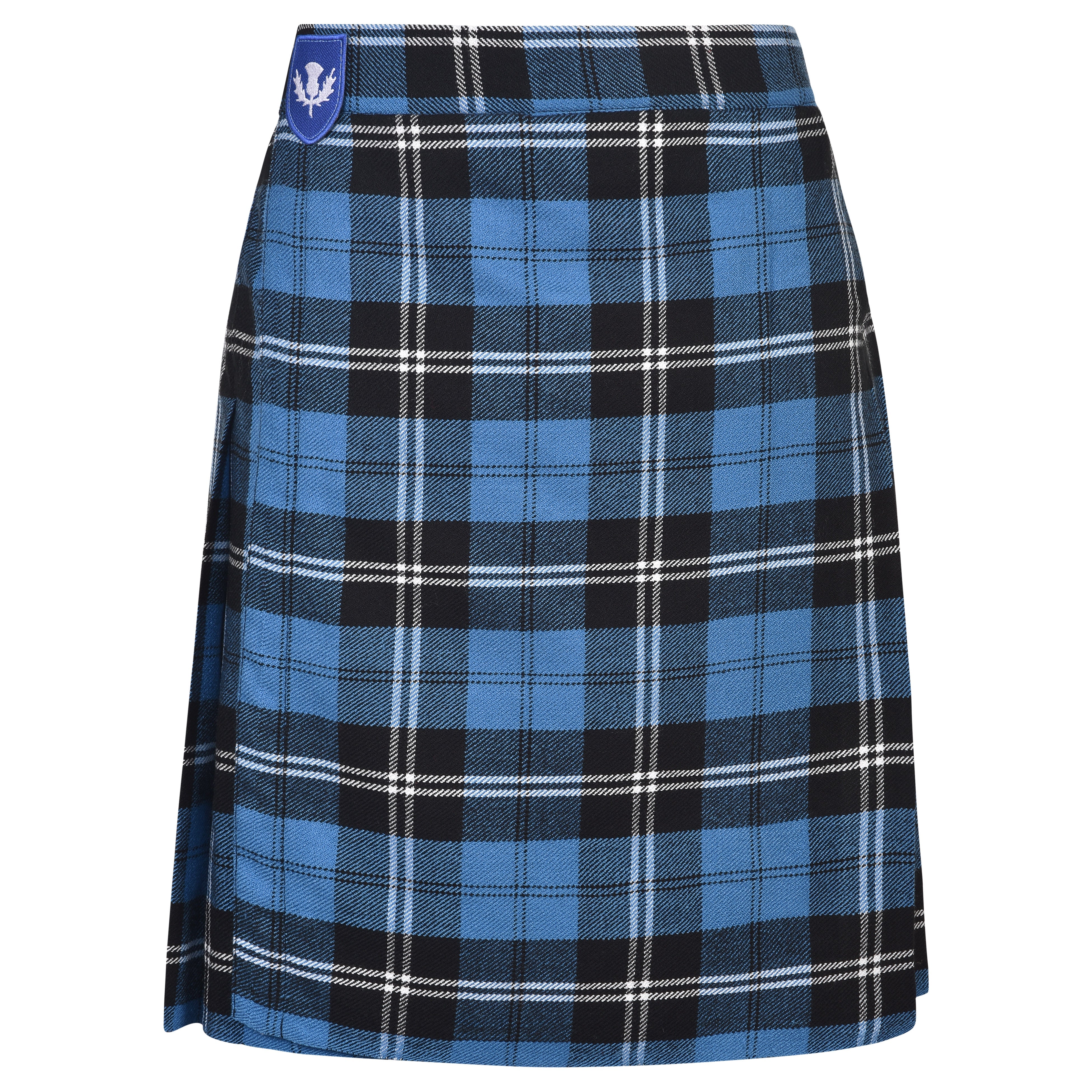Mens Kilt for Sports, Our Golf Kilt Perfect for Traditional Scottish Clothing, Blue Ramsay Tartan Kilt