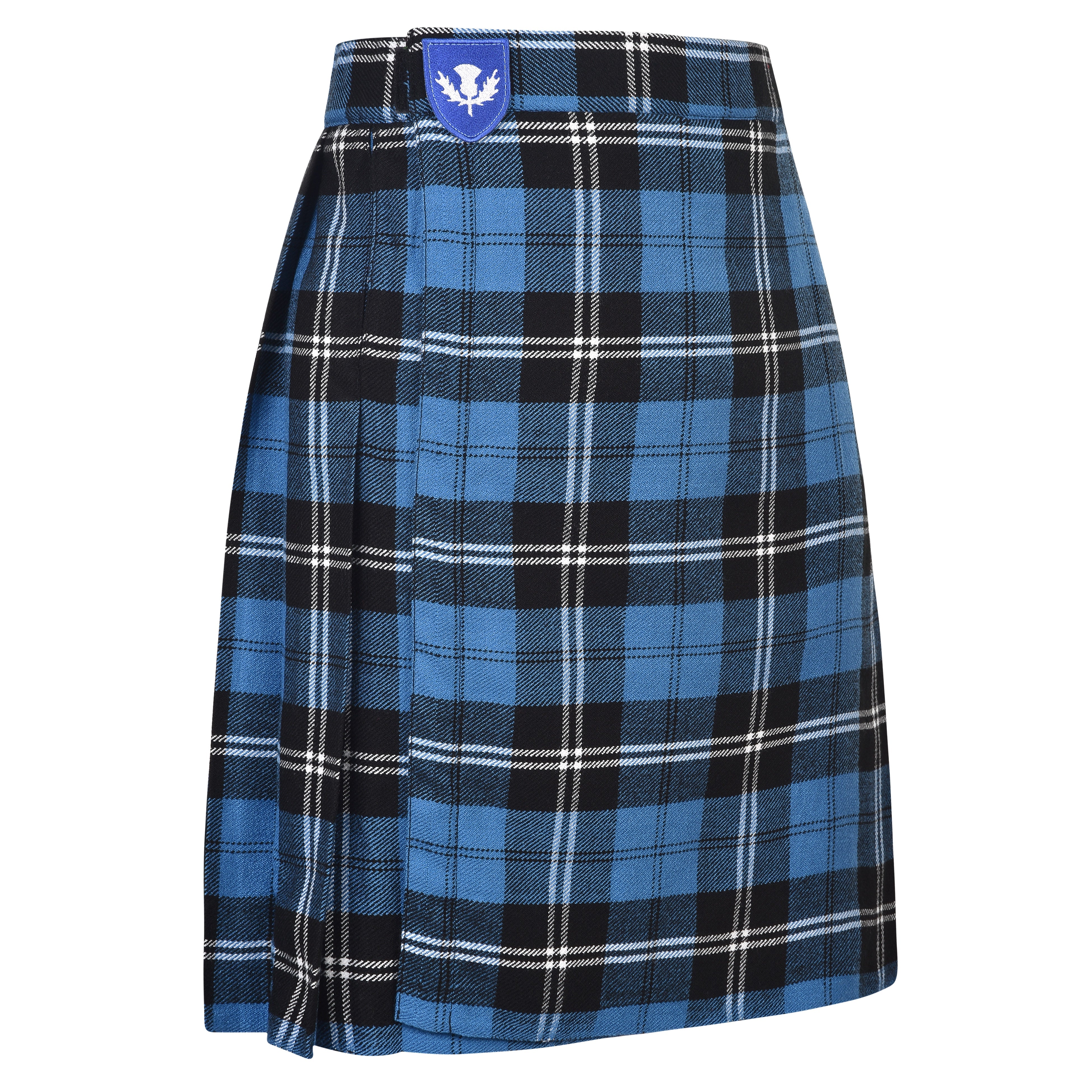 Mens Kilt for Sports, Our Golf Kilt Perfect for Traditional Scottish Clothing, Blue Ramsay Tartan Kilt