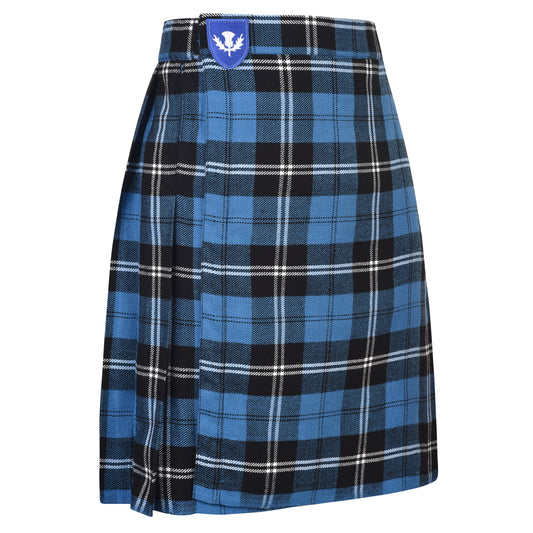 Mens Kilt for Sports, Our Golf Kilt Perfect for Traditional Scottish Clothing, Blue Ramsay Tartan Kilt
