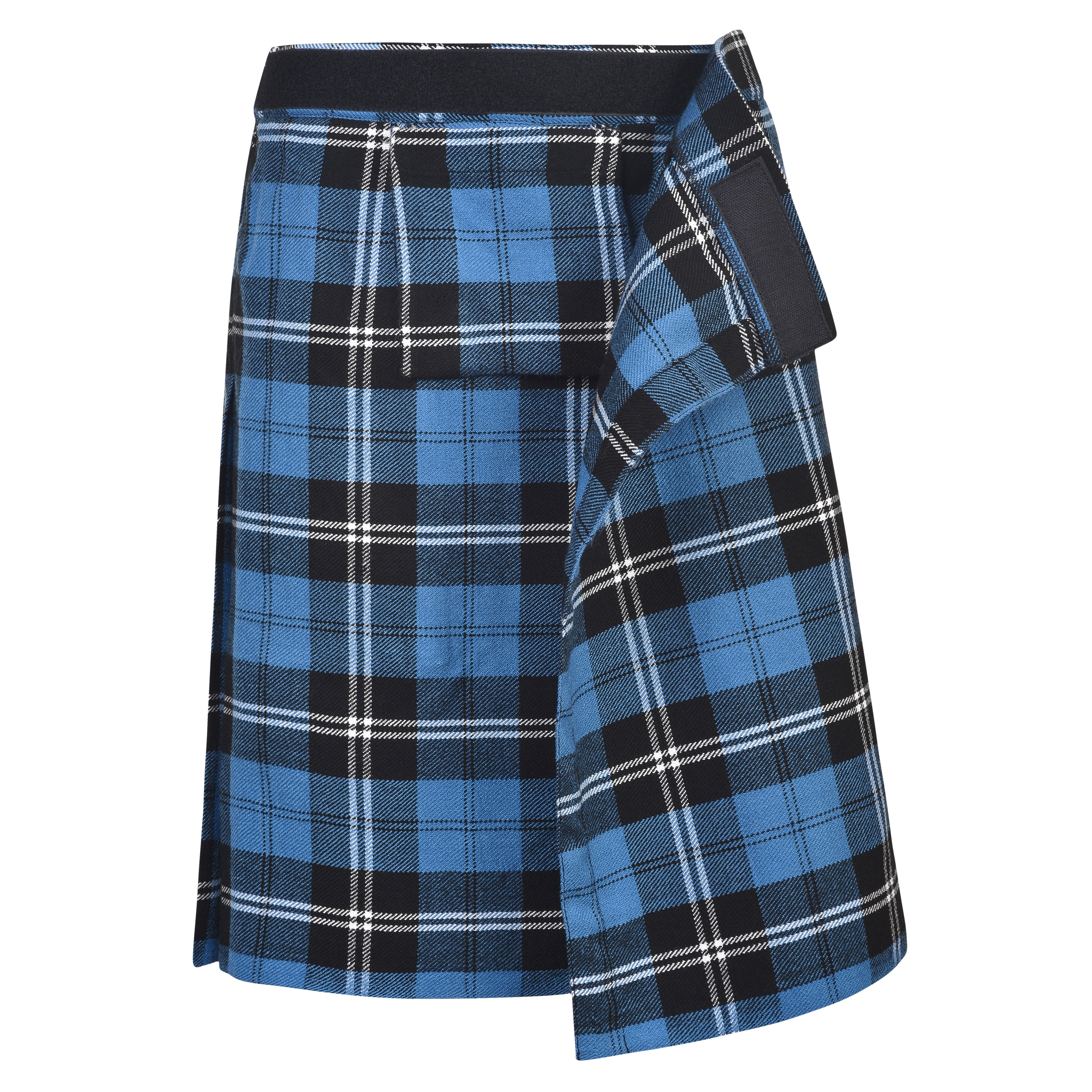 Mens Kilt for Sports, Our Golf Kilt Perfect for Traditional Scottish Clothing, Blue Ramsay Tartan Kilt