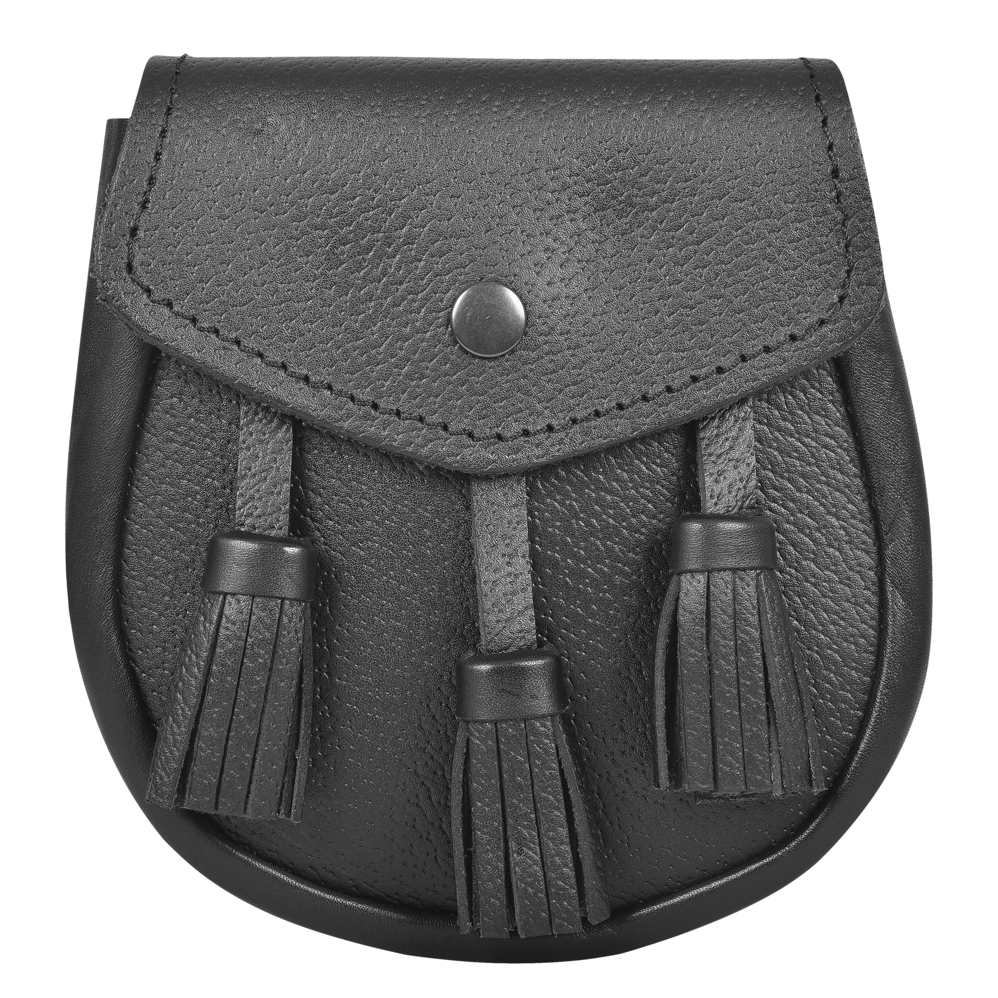 Premium Leather Sporran for Men - Ideal Kilt Accessories for Men, Scottish Kilt Sporran with Chain Belt Art # 1