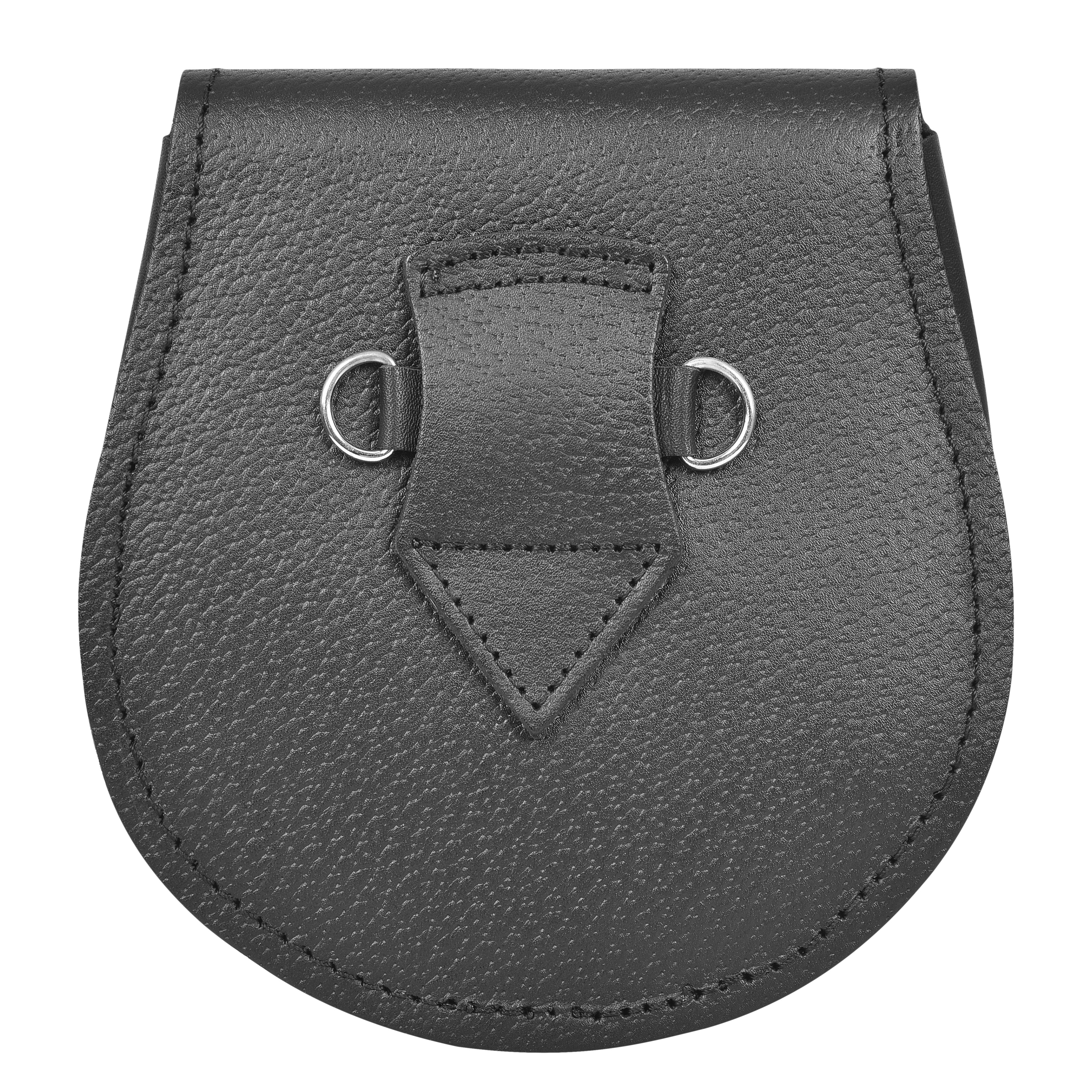 Premium Leather Sporran for Men - Ideal Kilt Accessories for Men, Scottish Kilt Sporran with Chain Belt Art # 1