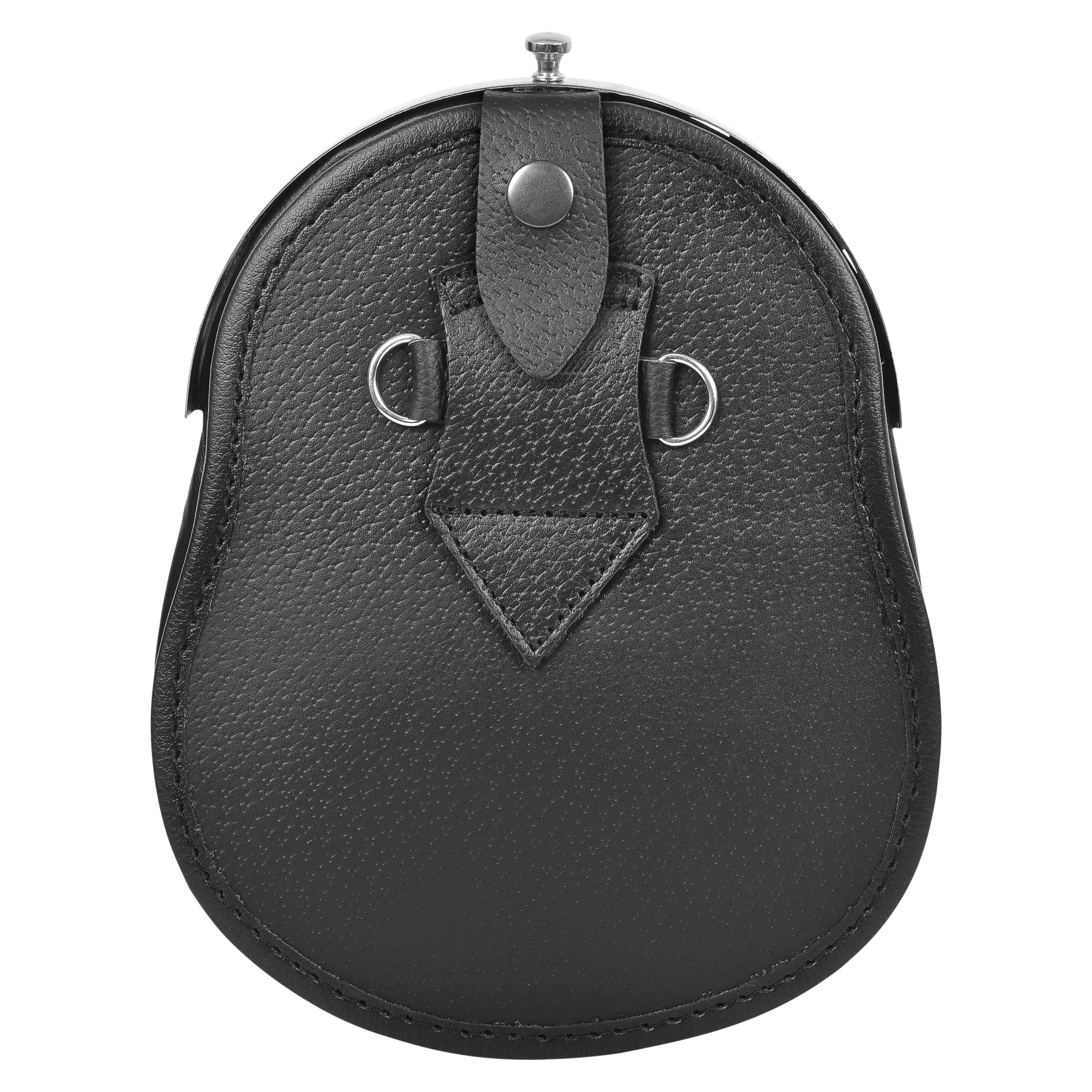 Premium Leather Sporran for Men - Ideal Kilt Accessories for Men, Scottish Kilt Sporran with Chain Belt Art # 7