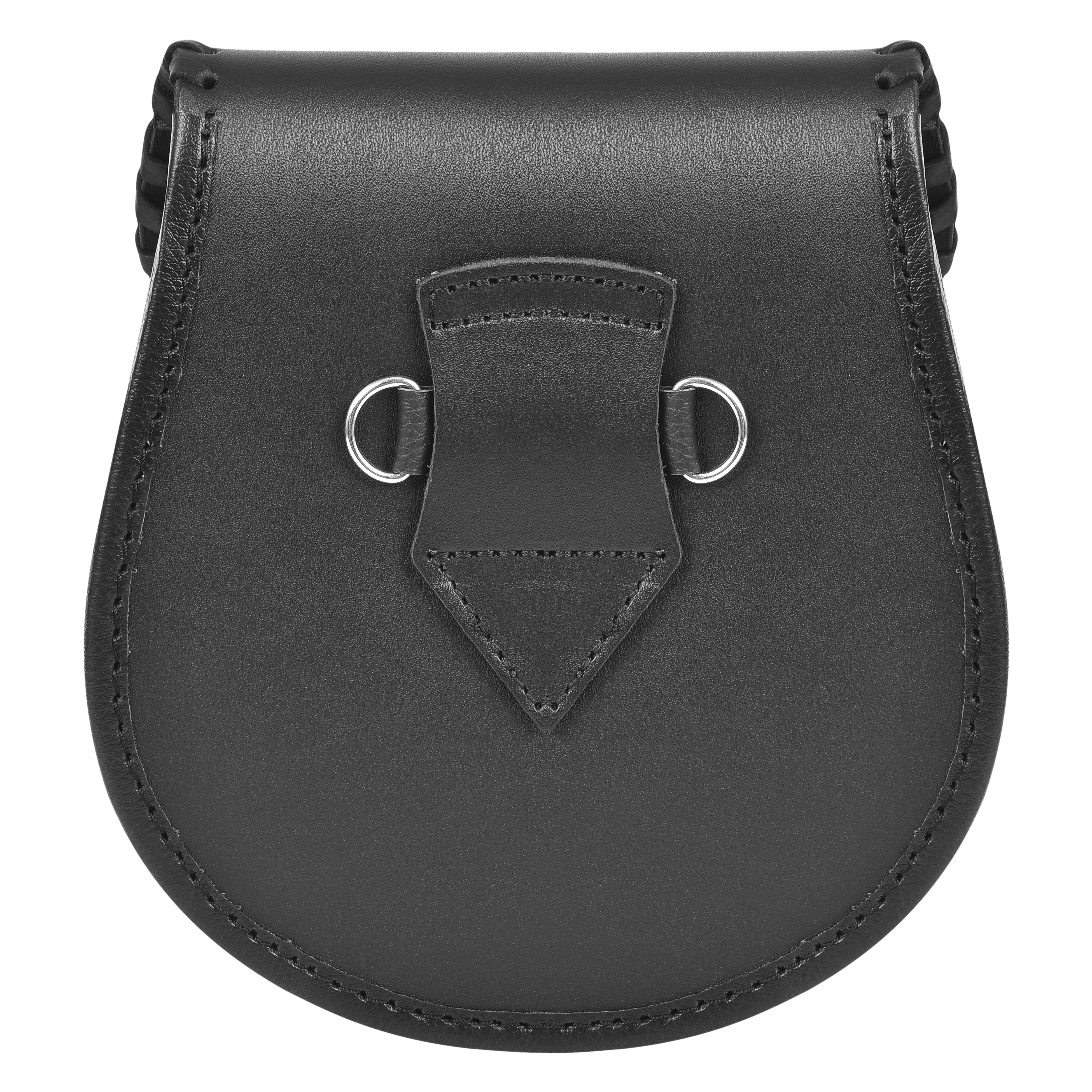 Premium Leather Sporran for Men - Ideal Kilt Accessories for Men, Scottish Kilt Sporran with Chain Belt Art # 5