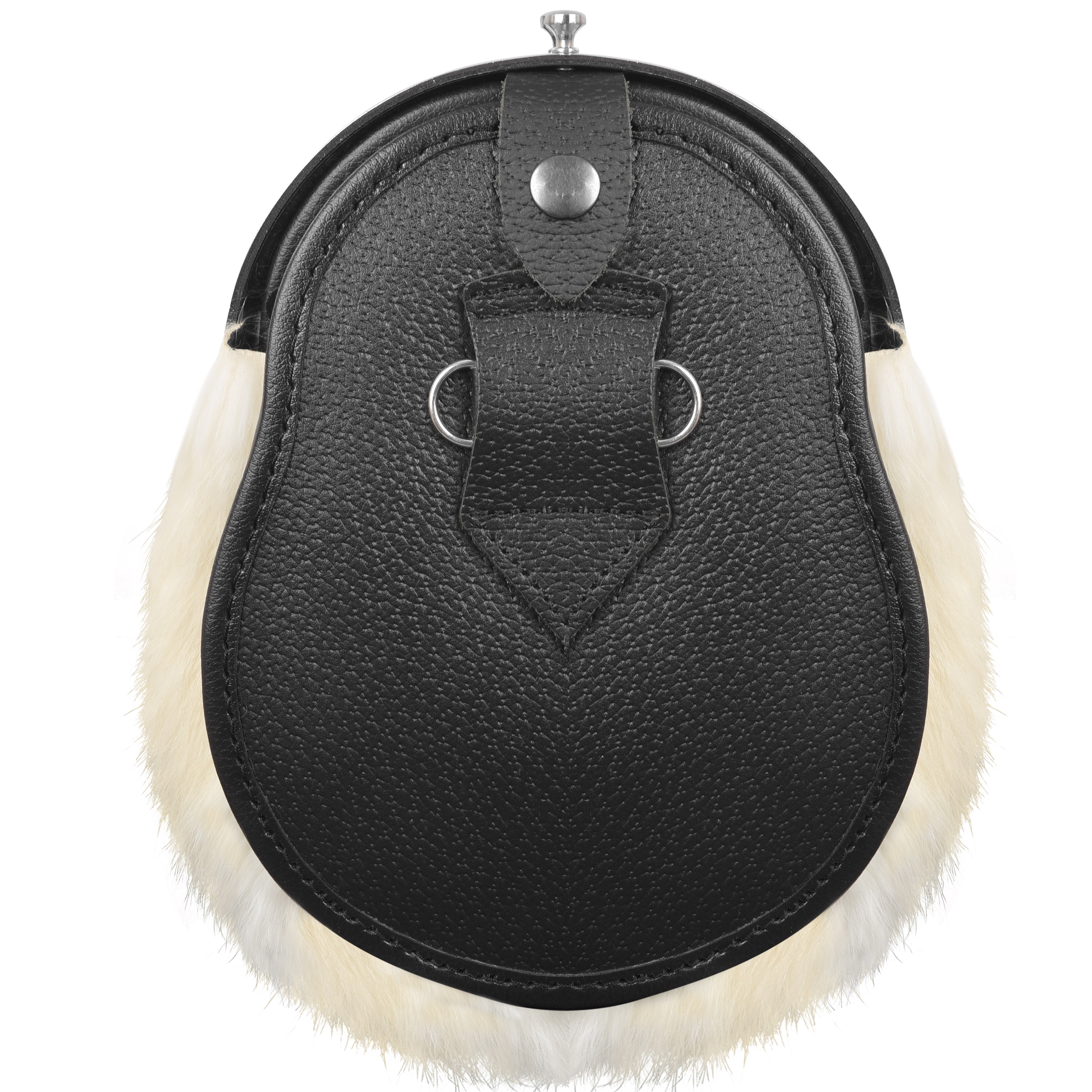 Premium Leather Sporran for Men - Ideal Kilt Accessories for Men, Scottish Kilt Sporran with Chain Belt Art # 3