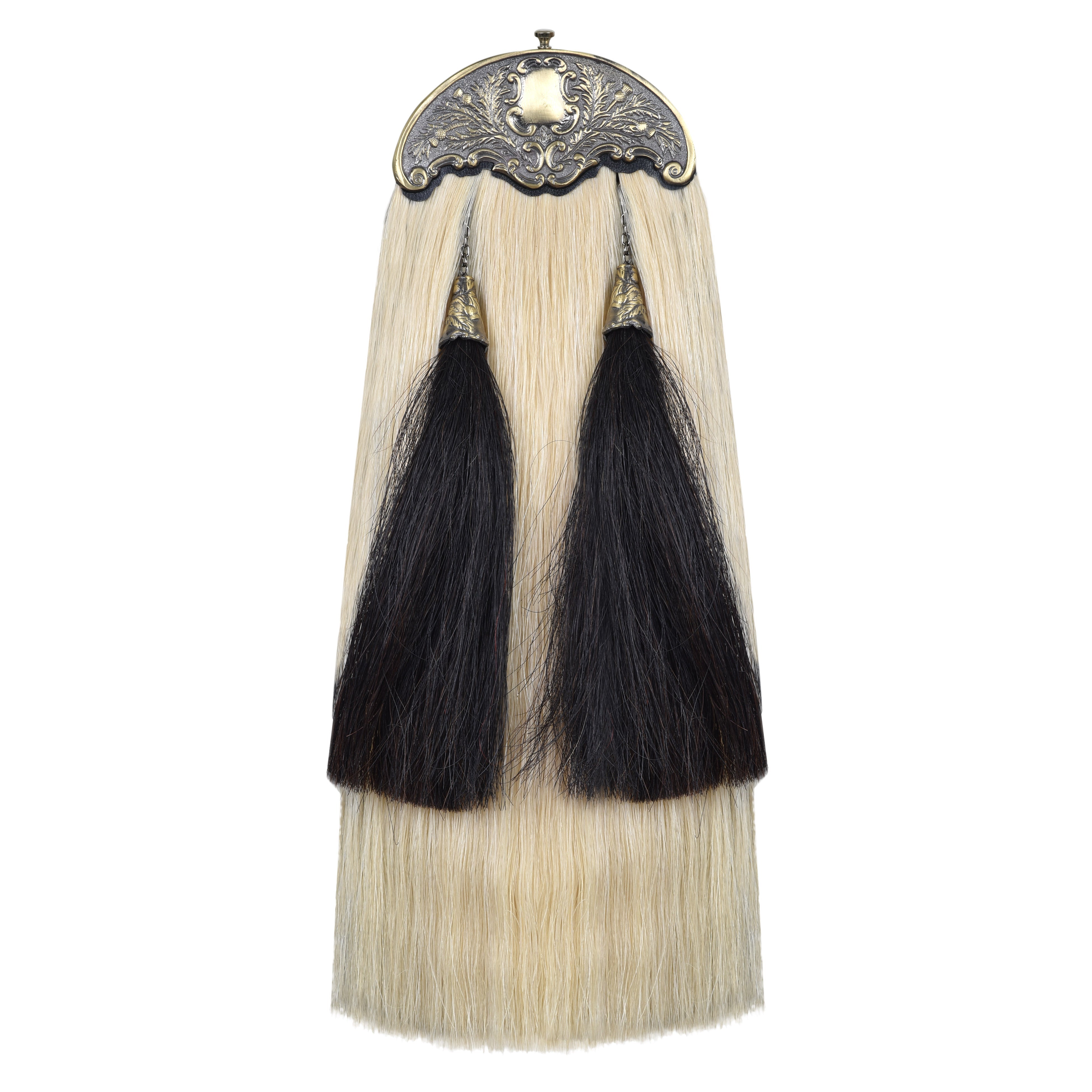 Premium Leather Sporran for Men - Ideal Kilt Accessories for Men, Scottish Kilt Sporran with Chain Belt Art # 11