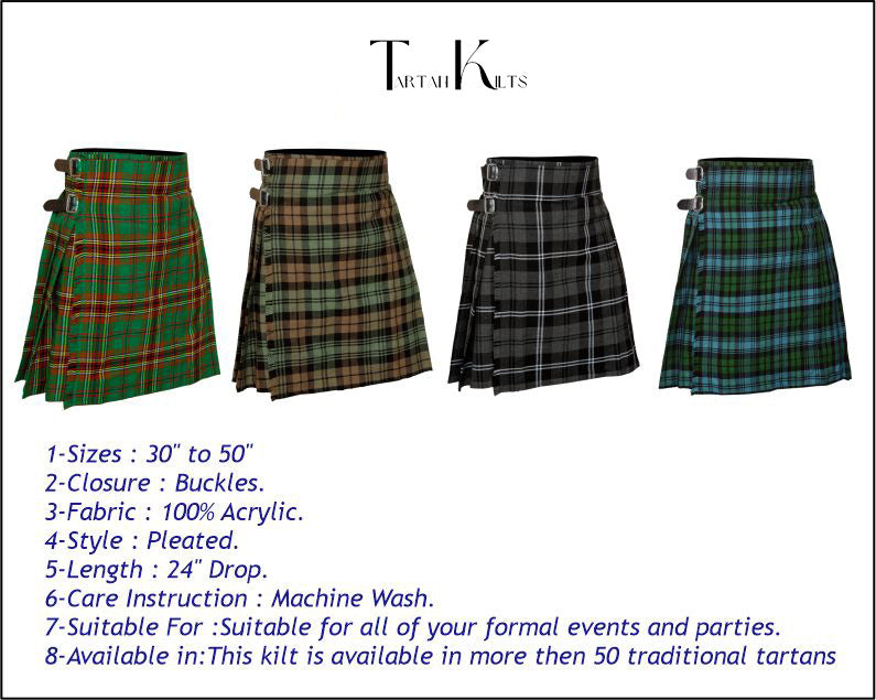 Tara Murphy clan Tartan Kilt