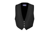 Prince Charlie Black Kilt Waistcoat/Vest - Scottish Elegance for All Your Formal Occasions