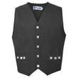 Scottish Argyle 5 Buttons Kilt Flaps Waistcoat/Vest