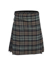 Scottish Traditional Tartan Kilt for Kids, Boys and Girls Toddler Kilts with Ease of Size - Black Watch Weathered Tartan