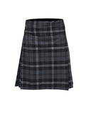 Scottish Traditional Tartan Kilt for Kids, Boys and Girls Toddler Kilts with Ease of Size - Granite Tartan