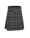 Scottish Traditional Tartan Kilt for Kids, Boys and Girls Toddler Kilts with Ease of Size - Black Watch Weathered Tartan