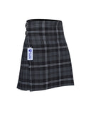 Scottish Traditional Tartan Kilt for Kids, Boys and Girls Toddler Kilts with Ease of Size - Granite Tartan