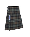 Scottish Traditional Tartan Kilt for Kids, Boys and Girls Toddler Kilts with Ease of Size - Black Watch Weathered Tartan