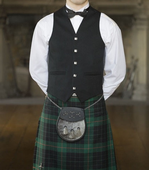 Scottish Formal 5 Buttons Kilt Waistcoat/Vest